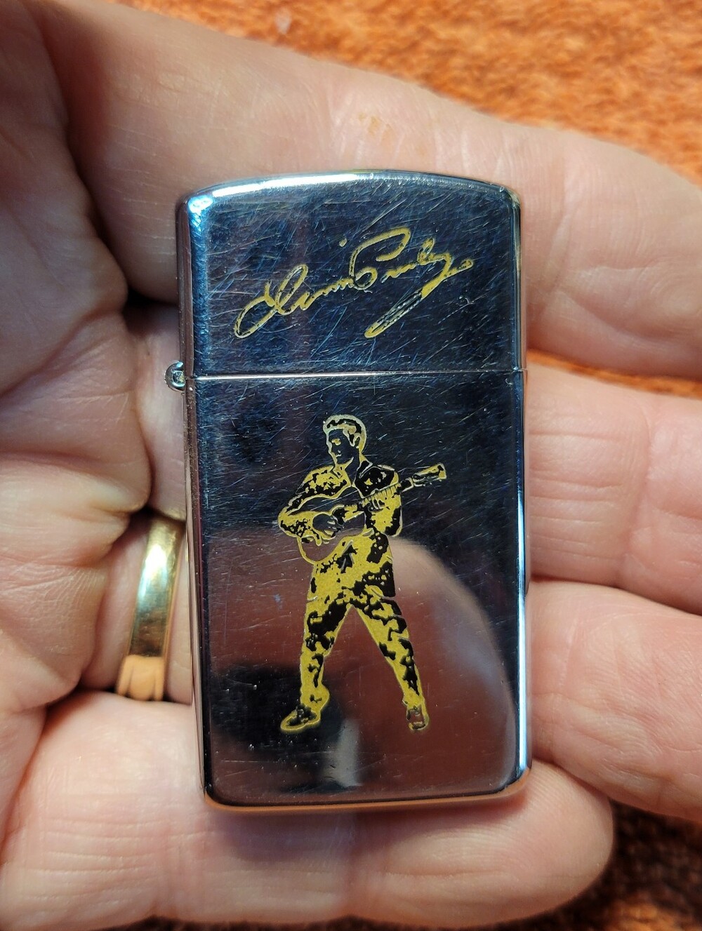 Vintage Zippo Elvis Presley Lighter